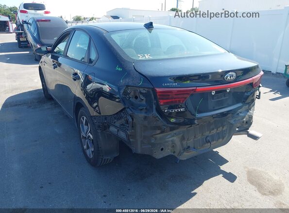 3KPF24ADXKE057586 2019 KIA FORTE Черный Задняя левая четверть