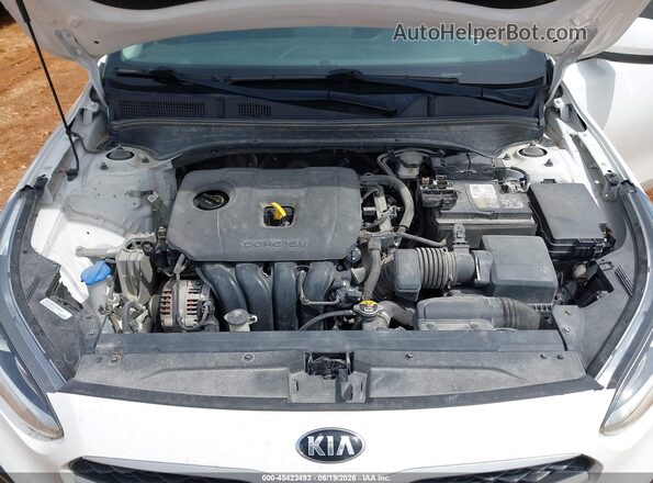 3KPF24ADXKE111906 2019 KIA FORTE White უკანა ხედი