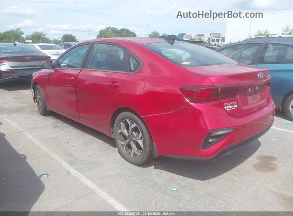 3KPF24ADXKE112778 2019 KIA FORTE Red Հետևի ձախ