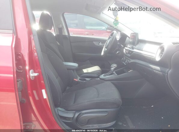 3KPF24ADXKE112778 2019 KIA FORTE Red Սալոնի դիմացի տեսք