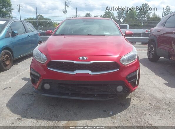 3KPF24ADXKE112778 2019 KIA FORTE Red Սարքավորումների վահանակի տեսք