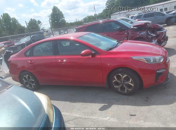 3KPF24ADXKE112778 2019 KIA FORTE Red Սալոնի հետևի տեսք