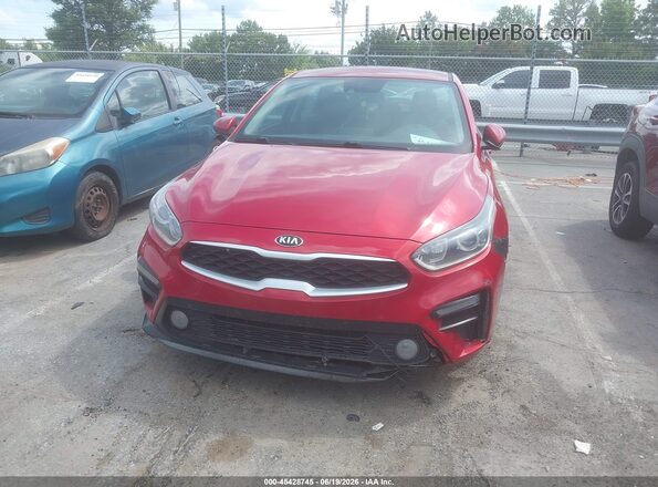 3KPF24ADXKE112778 2019 KIA FORTE Red Դիմացի տեսք
