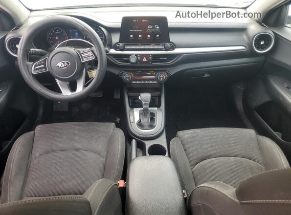 3KPF24ADXKE133968 2019 KIA FORTE Silver Widok deski rozdzielczej