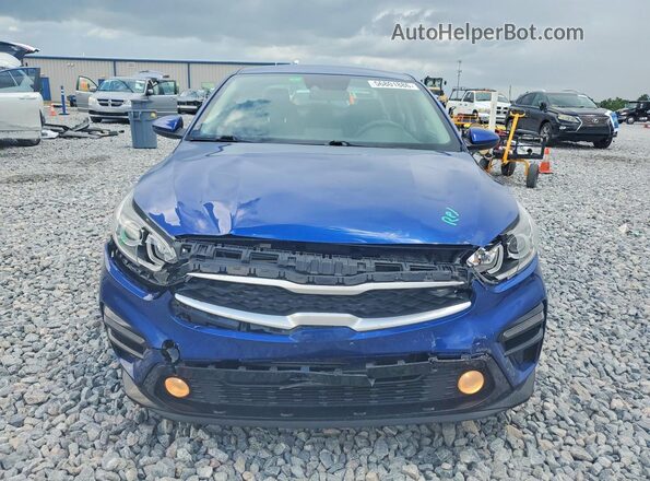 3KPF24ADXKE138619 2019 KIA FORTE Blue 