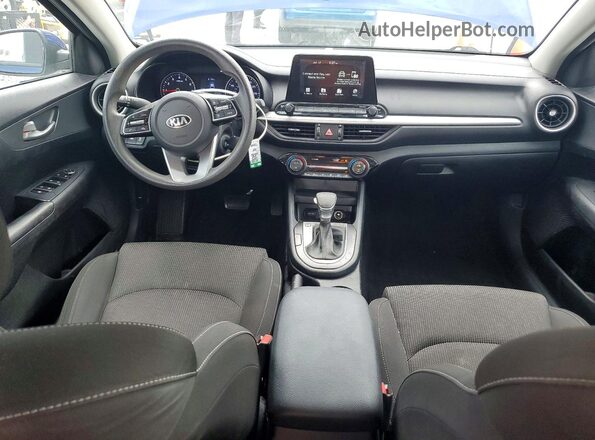 3KPF24ADXKE138619 2019 KIA FORTE Blue 