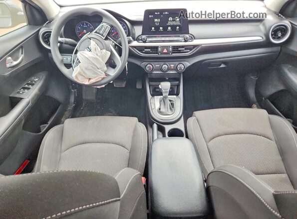 3KPF24ADXLE196960 2020 KIA FORTE Charcoal Dashboard view
