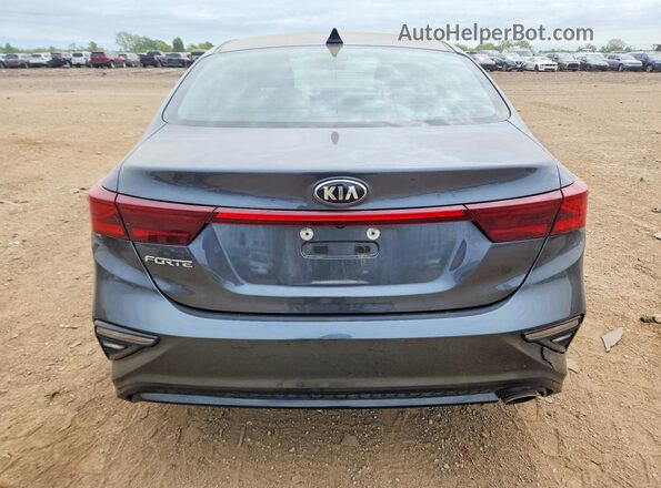 3KPF24ADXLE196960 2020 KIA FORTE Charcoal Rear view