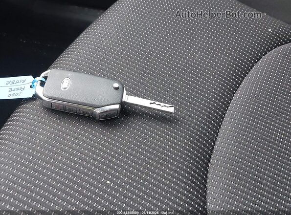 3KPF24ADXLE239094 2020 KIA FORTE Gray Dashboard view