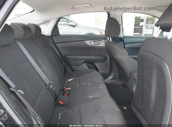 3KPF24ADXME266488 2021 KIA FORTE Black Widok naklejki z numerem VIN