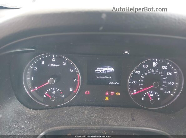 3KPF24ADXME266488 2021 KIA FORTE Black Widok tylnych siedzeń