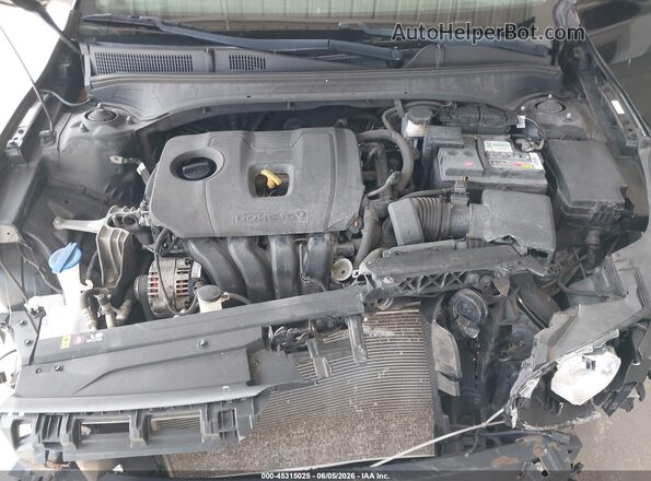 3KPF24ADXME266488 2021 KIA FORTE Black Widok z tyłu