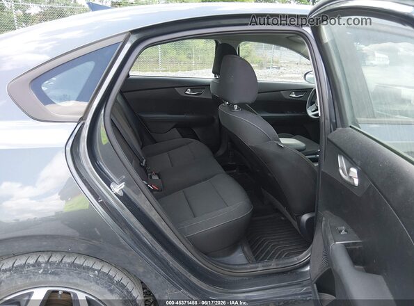 3KPF24ADXME380152 2021 KIA FORTE Black Widok naklejki z numerem VIN