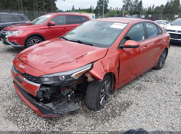 3KPF24ADXNE433739 2022 KIA FORTE Orange Передня ліва чверть