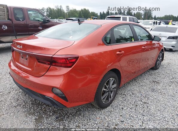 3KPF24ADXNE433739 2022 KIA FORTE Orange Задня права чверть