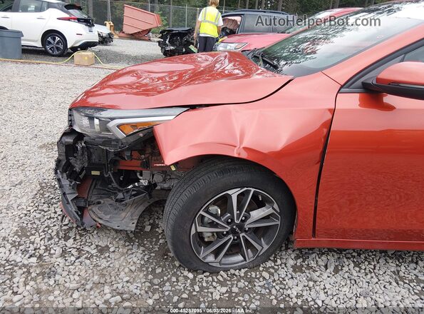 3KPF24ADXNE433739 2022 KIA FORTE Orange Вид спереду