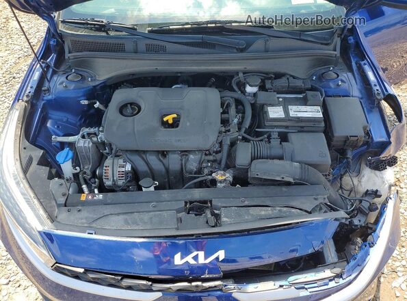 3KPF24ADXNE445373 2022 KIA FORTE Blue 