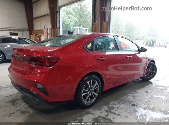 3KPF24ADXNE454042 2022 KIA FORTE Red Trasero derecho