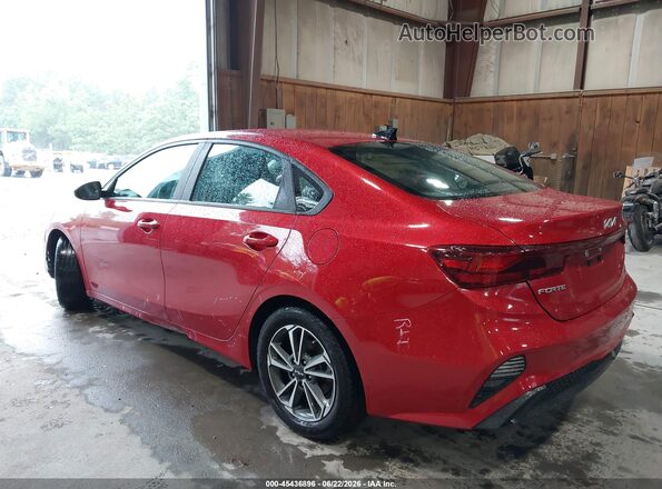 3KPF24ADXNE454042 2022 KIA FORTE Red Trasero izquierdo