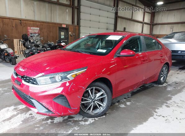 3KPF24ADXNE454042 2022 KIA FORTE Red Vista tres cuartos delantera izquierda