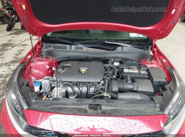 3KPF24ADXNE454042 2022 KIA FORTE Red Vista trasera