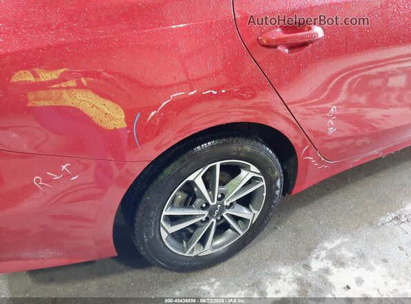 3KPF24ADXNE454042 2022 KIA FORTE Red 