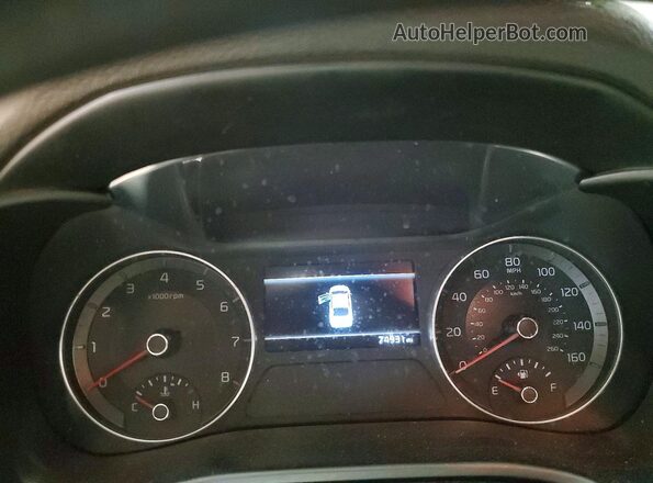 3KPF24ADXNE458463 2022 KIA FORTE Gray 