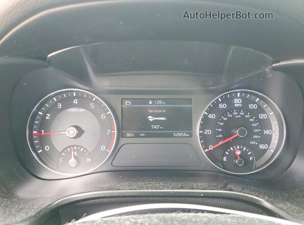 3KPF24ADXNE502168 2022 KIA FORTE White Vista del cuadro de instrumentos