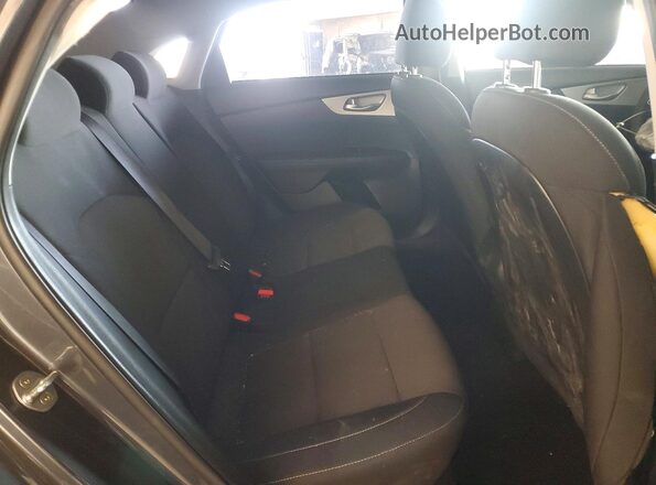 3KPF24ADXPE528787 2023 KIA FORTE Charcoal უკანა სავარძლების ხედი