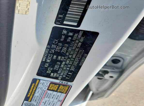 3KPF24ADXPE551115 2023 KIA FORTE White 