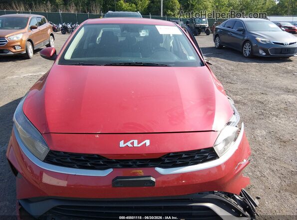 3KPF24ADXPE569081 2023 KIA FORTE Red Vista del cuadro de instrumentos