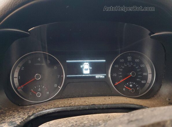 3KPF24ADXPE629876 2023 KIA FORTE Black Widok zestawu wskaźników