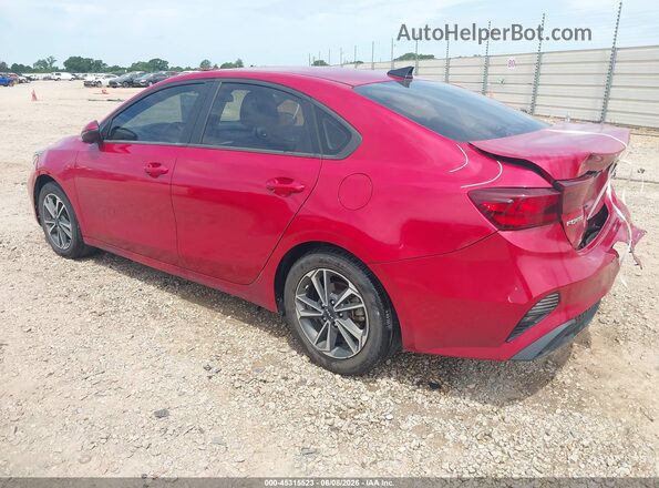 3KPF24ADXPE656074 2023 KIA FORTE Red Trasero izquierdo