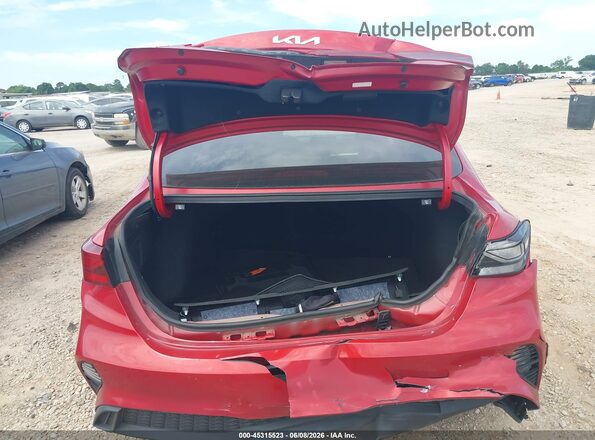 3KPF24ADXPE656074 2023 KIA FORTE Red Vista frontal