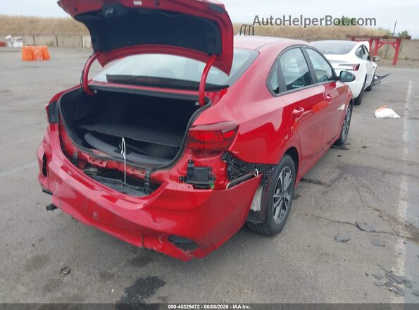 3KPF24ADXPE683002 2023 KIA FORTE Red Tył prawy