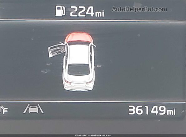 3KPF24ADXPE683002 2023 KIA FORTE Red Widok wnętrza 360 stopni