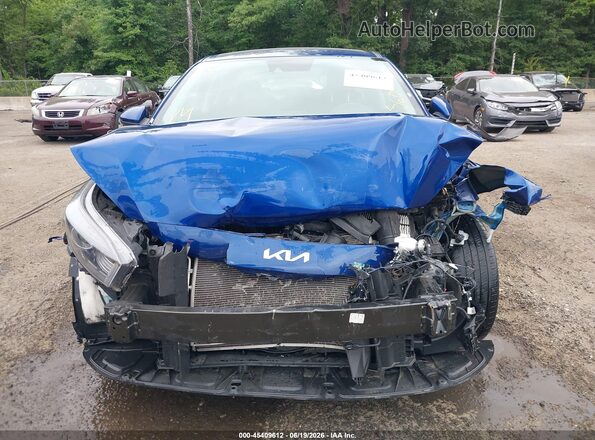 3KPF24ADXRE726966 2024 KIA FORTE Blue ხელსაწყოთა პანელის ხედი