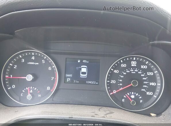 3KPF34AD0KE110647 2019 KIA FORTE Blue უკანა სავარძლების ხედი