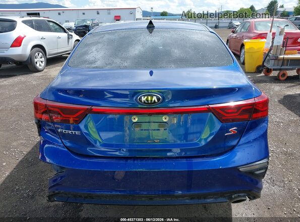 3KPF34AD0KE110647 2019 KIA FORTE Blue 