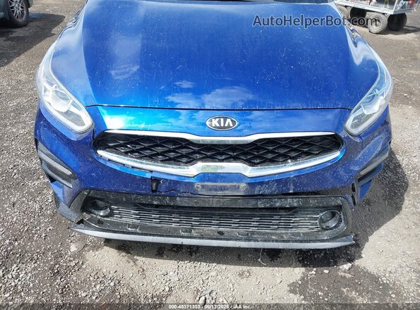 3KPF34AD0KE110647 2019 KIA FORTE Blue 
