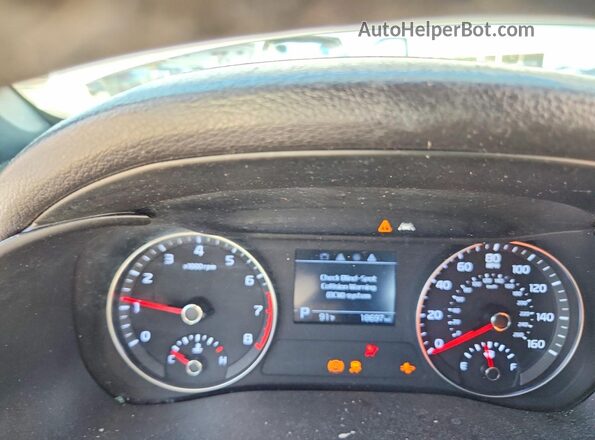 3KPF34AD0ME328090 2021 KIA FORTE White ხელსაწყოთა პანელის ხედი