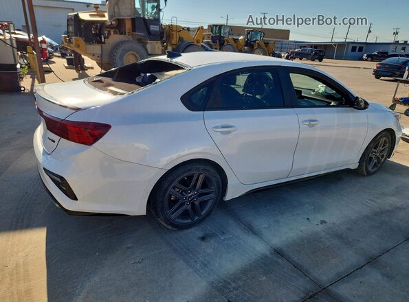 3KPF34AD0ME328090 2021 KIA FORTE White უკანა მარჯვენა