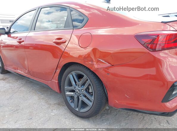 3KPF34AD0ME339977 2021 KIA FORTE Orange წინა ხედი