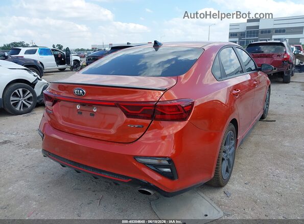 3KPF34AD0ME339977 2021 KIA FORTE Orange უკანა მარჯვენა