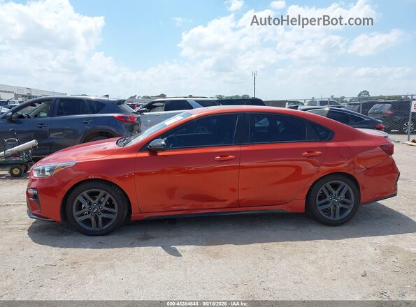 3KPF34AD0ME339977 2021 KIA FORTE Orange სალონის 360-გრადუსიანი ხედი