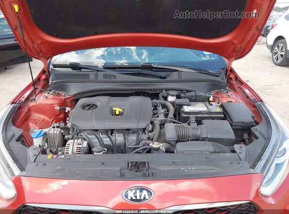3KPF34AD0ME339977 2021 KIA FORTE Orange უკანა ხედი