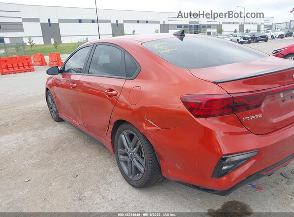 3KPF34AD0ME339977 2021 KIA FORTE Orange 