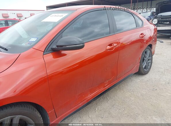 3KPF34AD0ME339977 2021 KIA FORTE Orange 