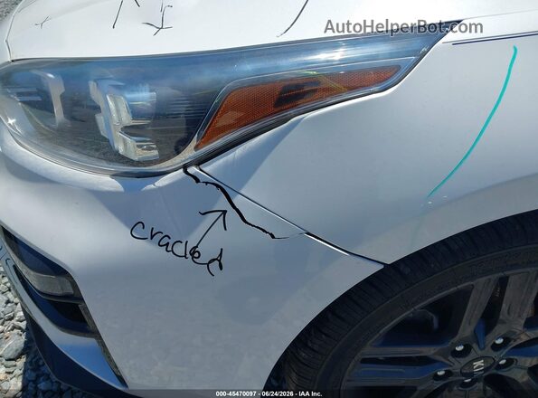 3KPF34AD0ME365138 2021 KIA FORTE White Вид спереду