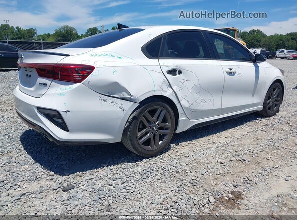 3KPF34AD0ME365138 2021 KIA FORTE White Задня права чверть